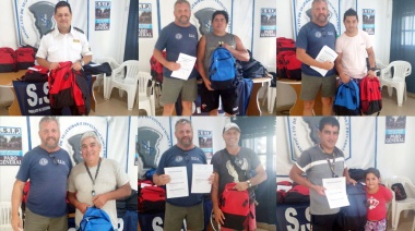 El SSIP entregó mochilas con útiles escolares para vigiladores en distintos puntos del país