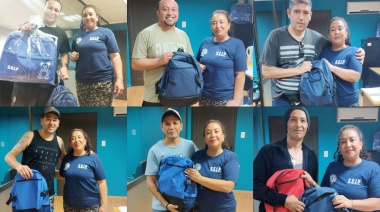 El SSIP entregó mochilas con útiles escolares para vigiladores en distintos puntos del país