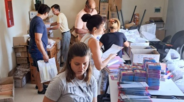 El titular de AMET Entre Ríos visitó las obras de construcción de viviendas para docentes técnicos
