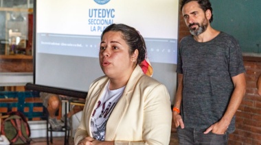 UTEDYC La Plata presentó su audiovisual en el Foro Mundial de Derechos Humanos 2023