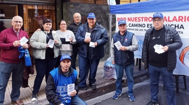APINTA inició un Acampe por la Dignidad: “Hemos perdido un 40% de nuestros salarios”