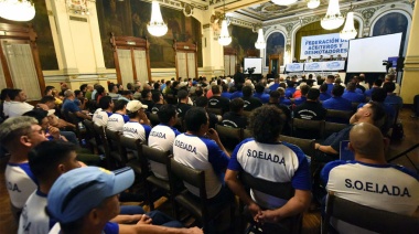 La Federación Aceitera desarrolló un convocante plenario: “Los delegados garantizan la lucha”