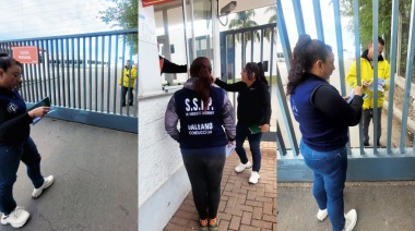 El SSIP recorrió lugares de trabajo en Rosario para atender las necesidades de los vigiladores