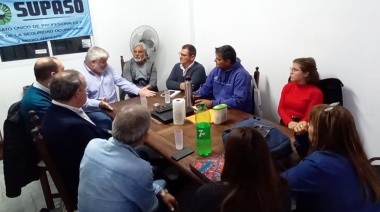 Dirigentes del SUPASO mantuvieron un encuentro con referentes de Buenos Aires y Santa Fe