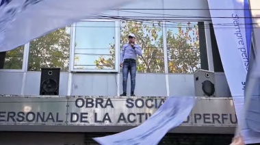 Rubén Sandoval resaltó el respaldo que recibió de los trabajadores para seguir al frente de Perfumistas