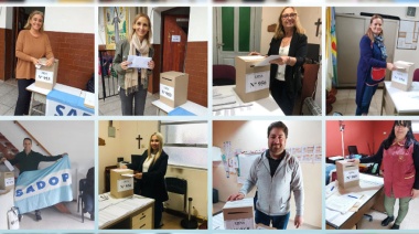Adriana Donzelli fue electa secretaria General del SADOP Buenos Aires con un amplio respaldo