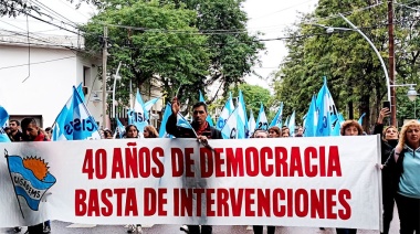 CISADEMS manifestó su reclamo por la cobertura de cargos con una contundente movilización