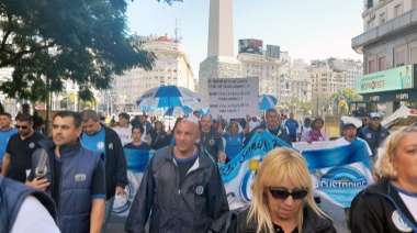 Trabajadores de la seguridad privada reiteraron sus reclamos con una nueva jornada de lucha