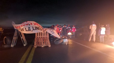 ADOSAC se manifestó en la ruta para reclamar paritarias y repudiar el Decreto 695