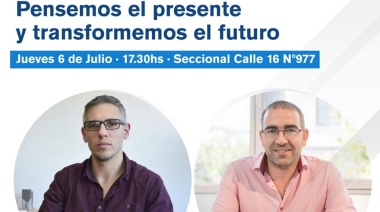 UTEDYC La Plata convocó a la charla "Pensemos el presente y transformemos el futuro"