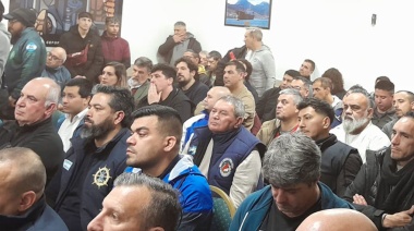 Marina Mercante participó del acto de apoyo de FEMPINRA a la candidatura de Agustín Rossi