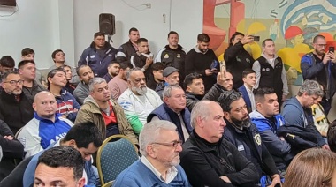 Marina Mercante participó del acto de apoyo de FEMPINRA a la candidatura de Agustín Rossi