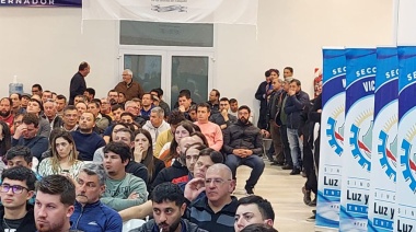 Sergio Menéndez recibió un amplio respaldo al frente del Sindicato de Luz y Fuerza de Entre Ríos