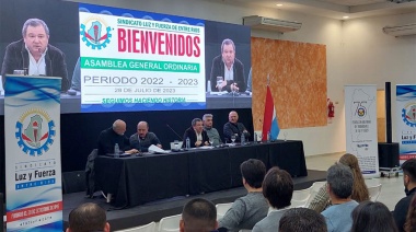 Sergio Menéndez recibió un amplio respaldo al frente del Sindicato de Luz y Fuerza de Entre Ríos