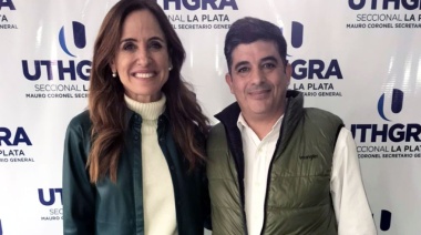 UTHGRA La Plata recibió la visita de Tolosa Paz en sus cursos de capacitación laboral