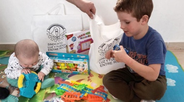 Luz y Fuerza Entre Ríos festejó el Día de la Niñez y repartió regalos en toda la provincia
