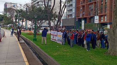El Sindicato de Securitas volvió a manifestarse frente a la empresa y exigió: “¡Basta ya de abusos!”