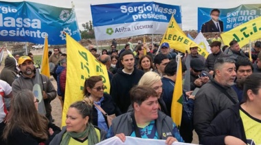 ATILRA acompañó las medidas de Sergio Massa que favorecen al sector productivo lácteo