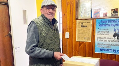 Juan Speroni recibió un total respaldo al frente del SAONSINRA con “una masiva participación” en las elecciones