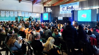 CEA comenzó su Congreso en Bariloche y se pronunció “por más democracia, más educación, más derechos”
