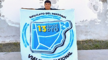 El Sindicato de Vialidad Nacional de Chubut marchó en una movilización multitudinaria