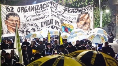 Facundo Moyano llamó a “salir de la crisis fortaleciendo el trabajo argentino”
