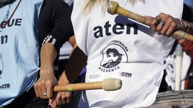 ATEN se movilizó contra “las políticas de los gobiernos provincial y nacional”