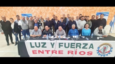 La conducción de Luz y Fuerza Entre Ríos recibió un total respaldo a su gestión