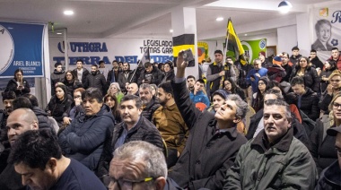 Facundo Moyano participó de la normalización de Las 62 Organizaciones en Tierra del Fuego