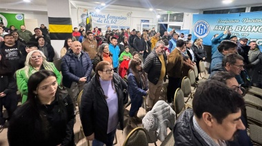 Facundo Moyano participó de la normalización de Las 62 Organizaciones en Tierra del Fuego