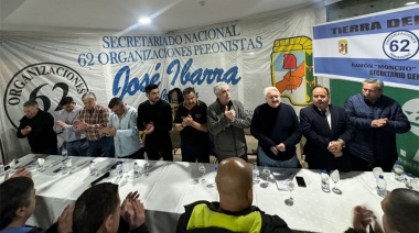 Facundo Moyano participó de la normalización de Las 62 Organizaciones en Tierra del Fuego