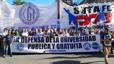 UPTH participó en la Marcha Federal Universitaria en apoyo a la educación pública