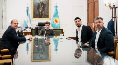Facundo Moyano planteó ante el gobernador Kicillof problemáticas viales y laborales