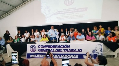 El Sindicato del Túnel participó en el Encuentro Nacional de Mujeres de la CGT