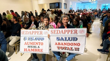 SEDAPPER rechazó la política salarial del gobierno y expresó preocupación por el IOSPER
