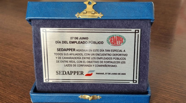 SEDAPPER celebró el Día del Empleado Público con deporte, almuerzo y regalos
