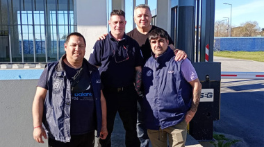 El SSIP recorrió puestos de trabajo en Ensenada y reafirmó su cercanía con los vigiladores