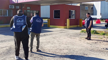 El SSIP recorrió puestos de trabajo en Ensenada y reafirmó su cercanía con los vigiladores
