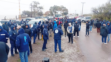 El SSIP acompañó el reclamo gremial presentado en el Puerto de Coronel Rosales