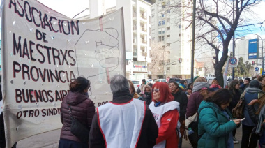 La Asociación de Maestros señaló una “crisis de representación” sindical en la provincia de Buenos Aires