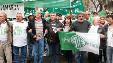 Dirigentes de ATE lanzaron la lista nacional Verde y Blanca