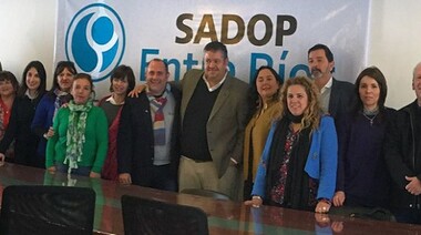 El titular de Sadop reclamó en Paraná la reapertura de paritarias