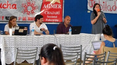 Agmer resolvió dos días de paro y no iniciar las clases en 2017