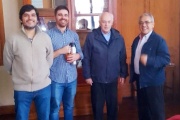La UOLRA participó del encuentro de la Pastoral Social con monseñor Puiggari