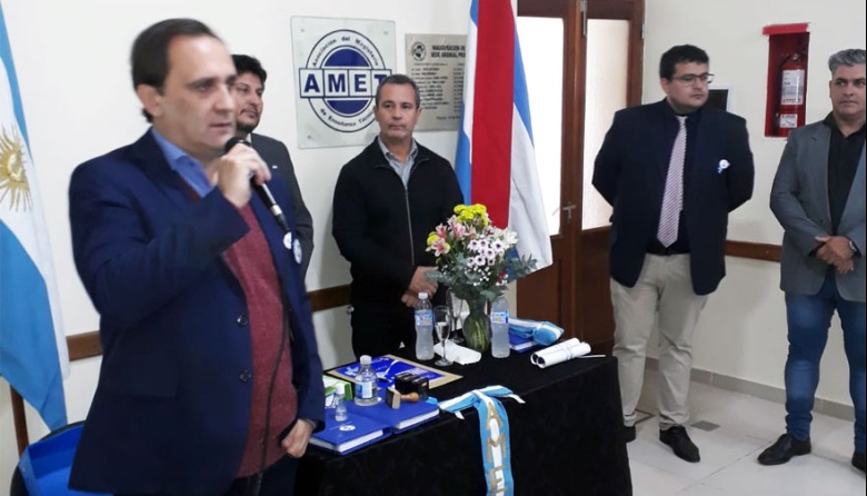 Andrés Besel asumió un nuevo mandato como secretario General de AMET Entre Ríos