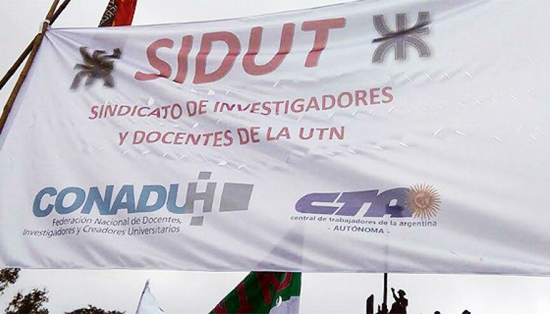 SIDUT consultará a los docentes de la UTN si aceptan o rechazan la propuesta del gobierno