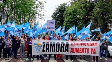 CISADEMS intensifica su lucha por mejoras salariales y convocó a una marcha provincial