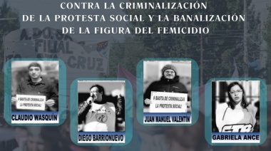 ADOSAC lanzó una campaña de firmas por la absolución de trabajadores y contra la criminalización de la protesta