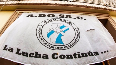 ADOSAC denunció que durante el paro “militantes del gobierno” se hicieron cargo de los alumnos