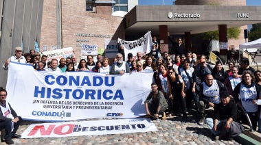 FADIUNC denunció “discriminatorios” descuentos por paros: “Sólo pasa en la UNCuyo”